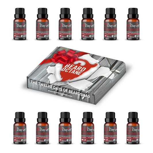 12 Days Of Beardsmas - Holiday Beard Oil Gift Set - Beard Octane Australia