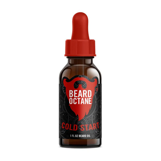Cold Start Beard Oil - Brisk Peppermint, Tea Tree & Eucalyptus - Beard Octane Australia