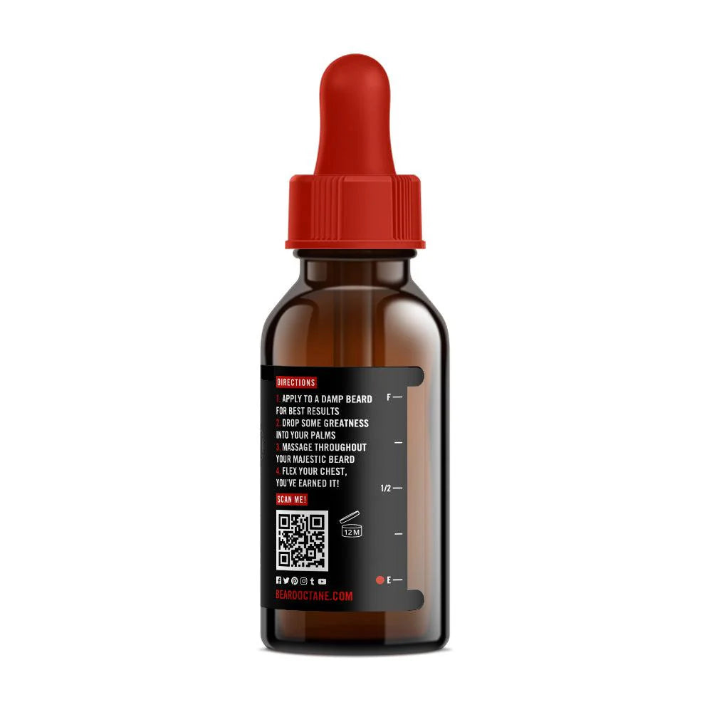 Fallback Beard Oil - Warm Flannels, Amber Leaves & Crisp Apples - Beard Octane Australia