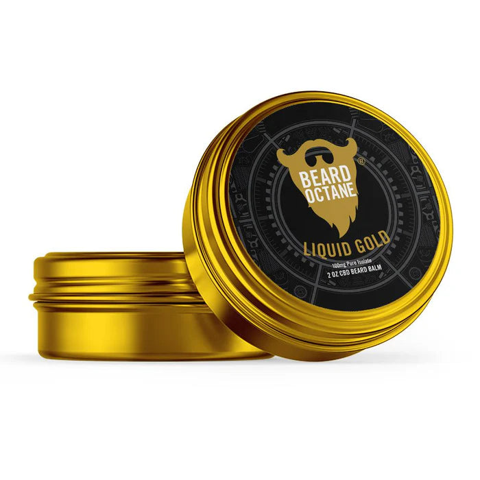 Liquid Gold Beard Balm - Frankincense & Oud - Beard Octane Australia