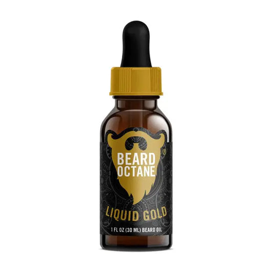 Liquid Gold Beard Oil - Frankincense & Oud - Beard Octane Australia