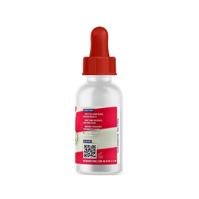 Merica Beard Oil - Cedar, Leather, Apples & Musk - Beard Octane Australia