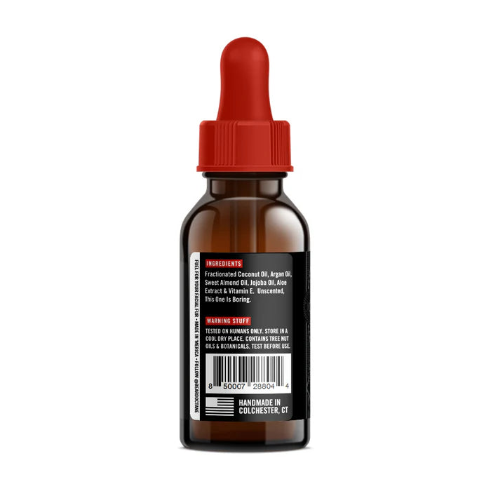 Neutral Beard Oil - Unscented - Beard Octane Australia