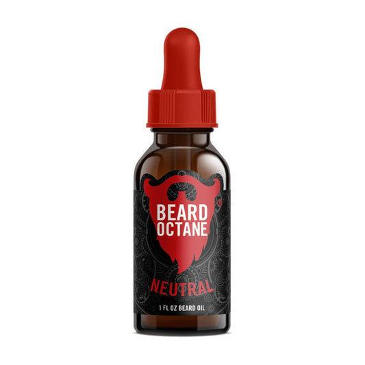 Neutral Beard Oil - Unscented - Beard Octane Australia