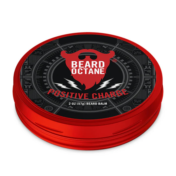 Positive Charge Beard Balm - Sugared Grapefruit, Gingered Peach & Seltzer - Beard Octane Australia