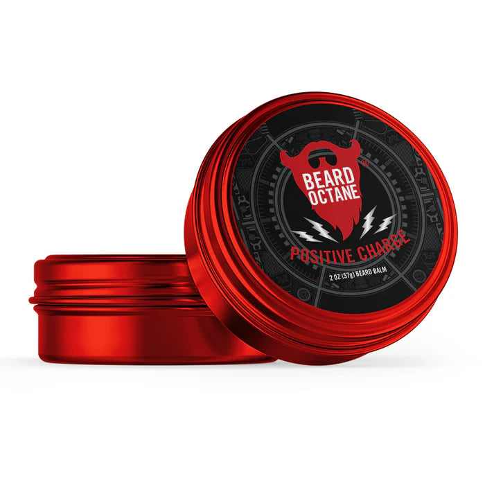 Positive Charge Beard Balm - Sugared Grapefruit, Gingered Peach & Seltzer - Beard Octane Australia