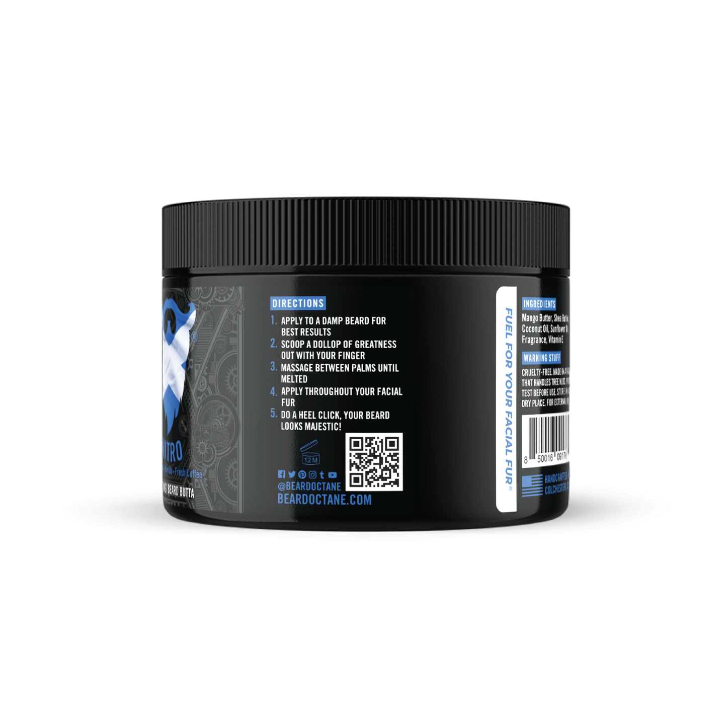 Nitro Beard Butta - Blueberries & Fresh Ground Coffee Beard Products