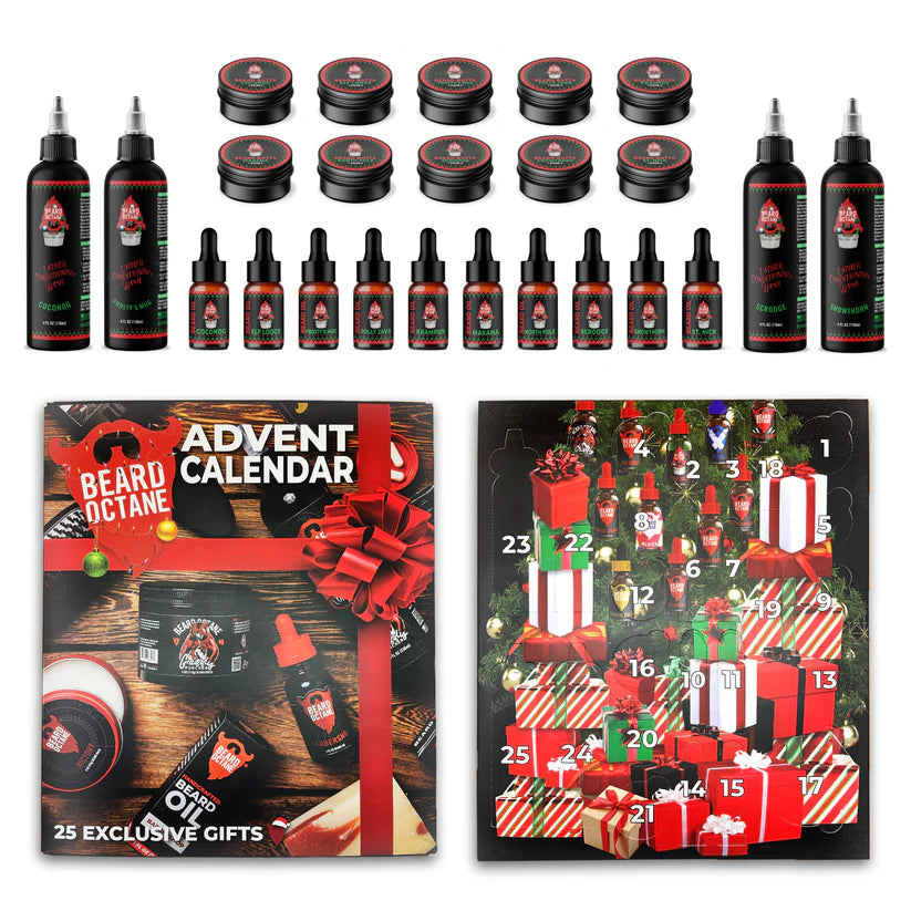 Beard Advent Calendar Gift Box! - Limited Availability Beard Products