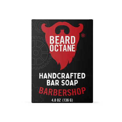 Barbershop Handcrafted Bar Soap - Shaving Cream, Lemon & Bergamot