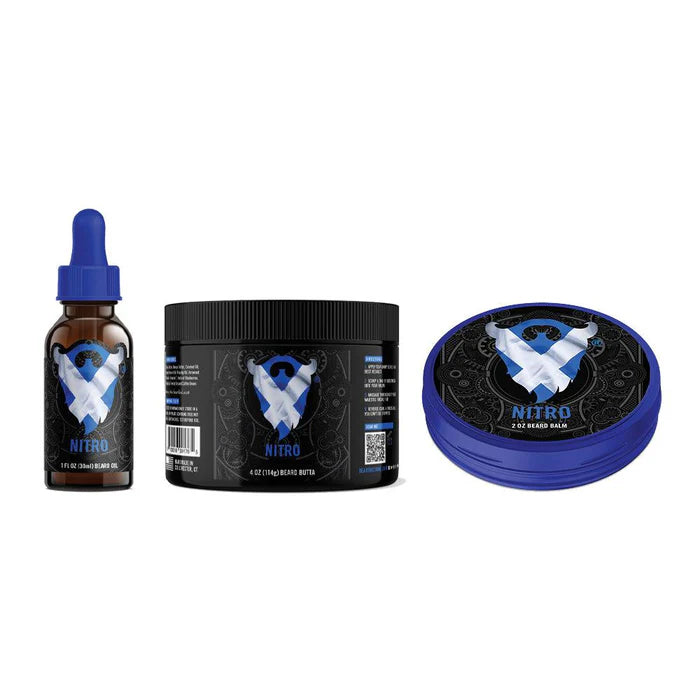 Soften & Style Kit - Beard Oil, Butta & Balm Combo