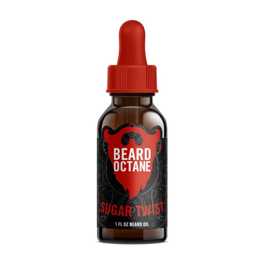 Sugar Twist Beard Oil - Warm Vanilla Bean, Sugar Cookies & Suede