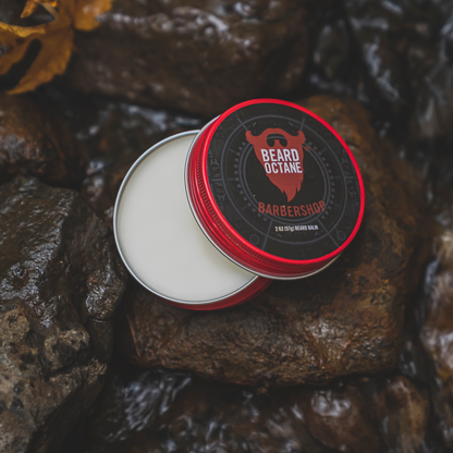 Barbershop Beard Balm - Shaving Cream, Lemon & Bergamot