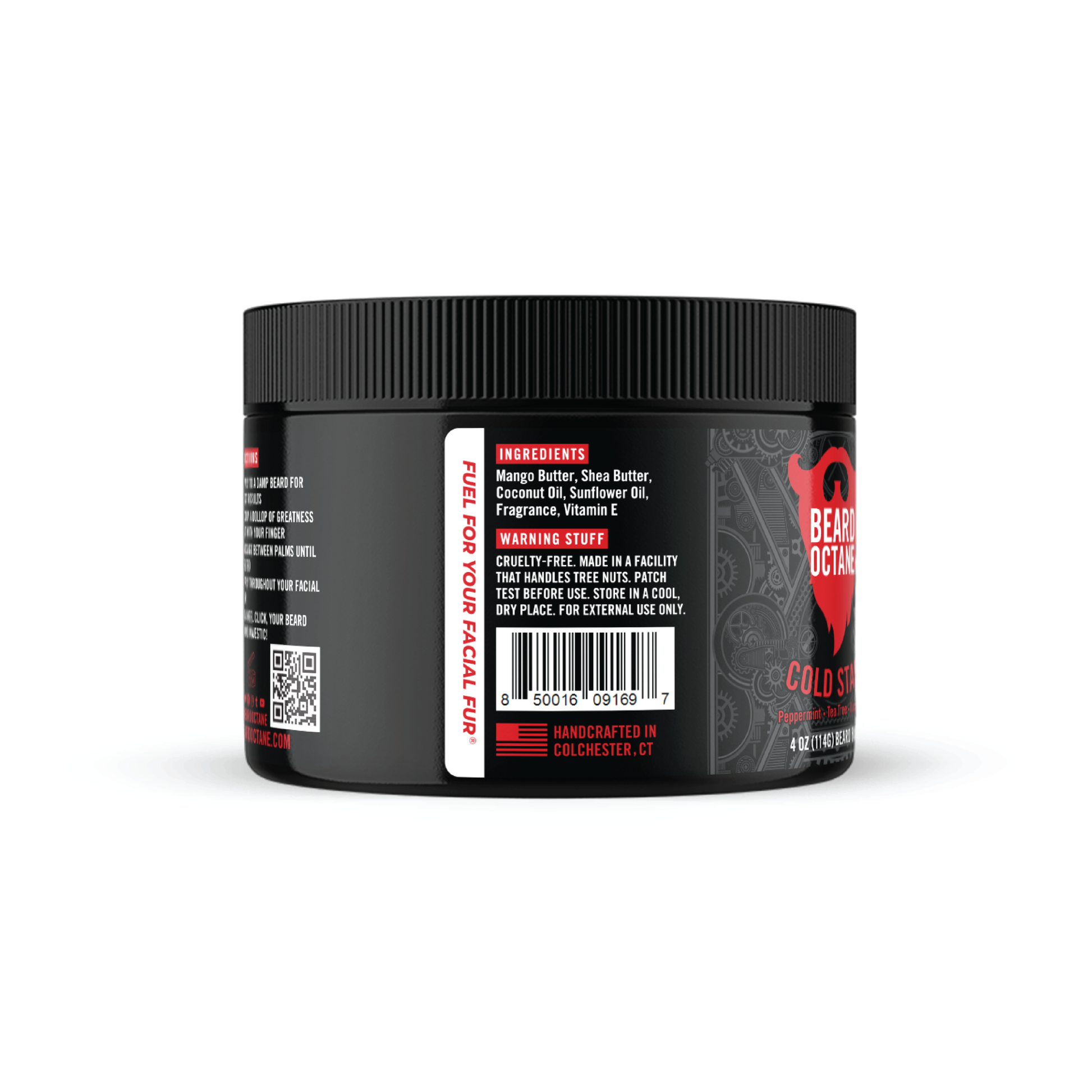 Cold Start Beard Butta - Brisk Peppermint, Tea Tree & Eucalyptus Beard Products