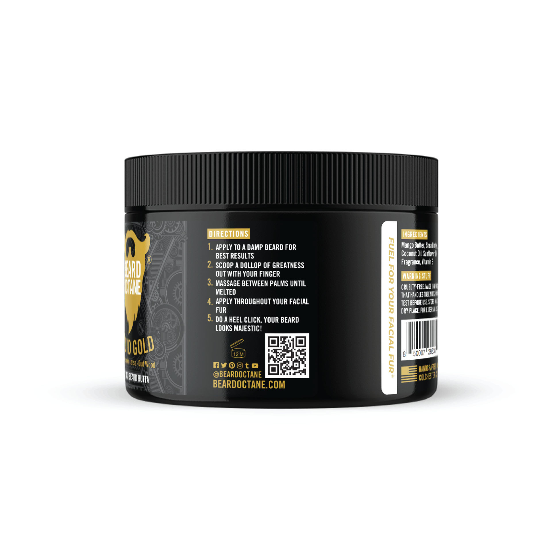 Liquid Gold Beard Butta - Frankincense & Oud Beard Products