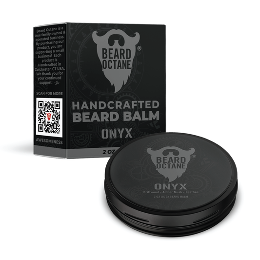 Onyx Beard Balm - Driftwood, Amber Musk & Leather Beard Products
