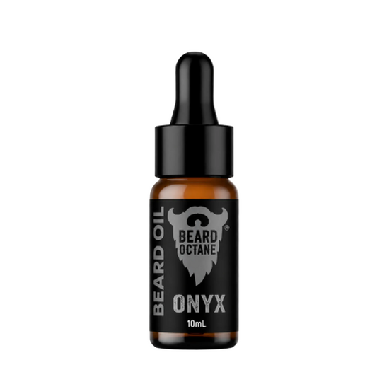 Onyx Beard Oil - Driftwood, Amber Musk & Leather - 10ml Sampler size