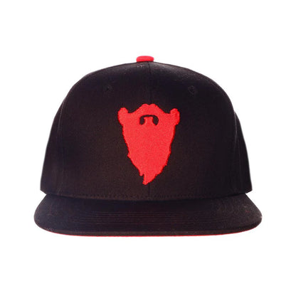 Beard Octane Embossed Stitch Flat Brim Hat