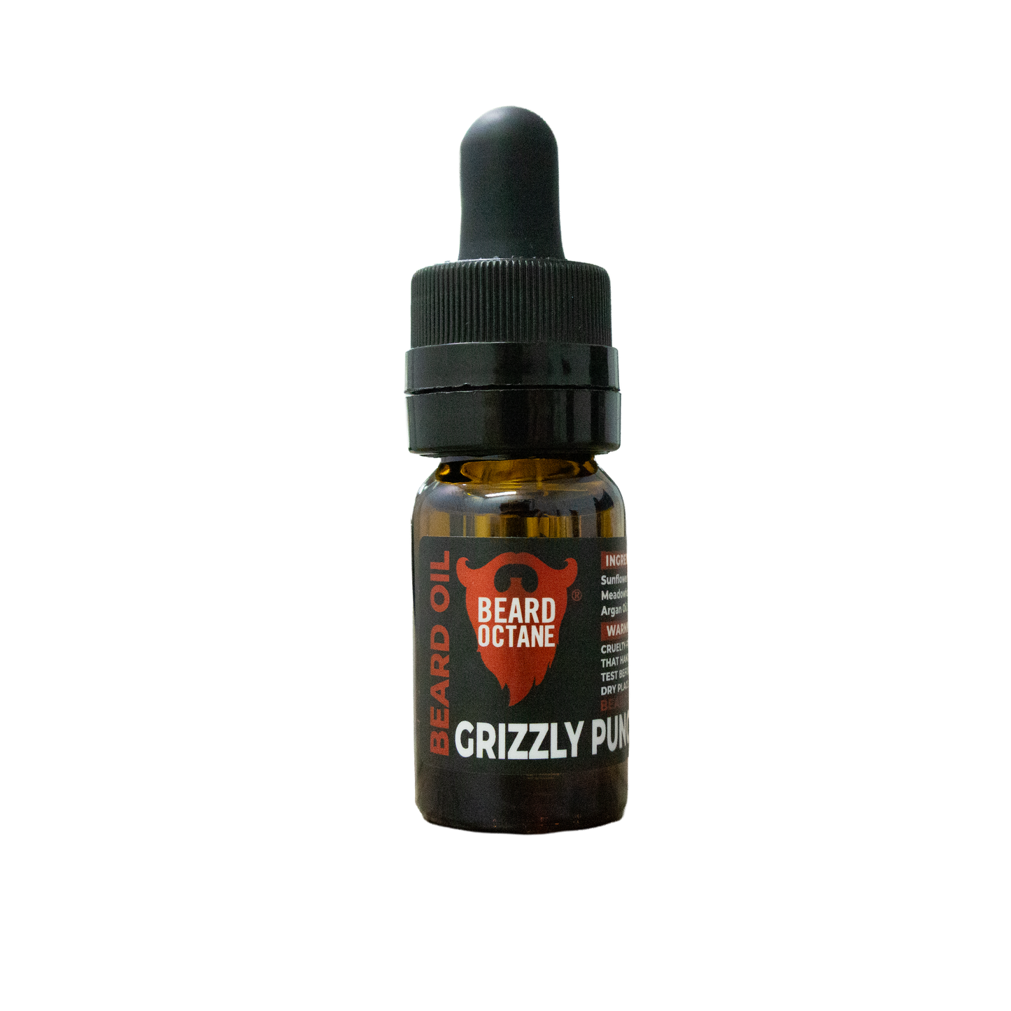 Grizzly Puncher Beard Oil - Teakwood, Oakmoss & Bergamot - 10ml Sampler size
