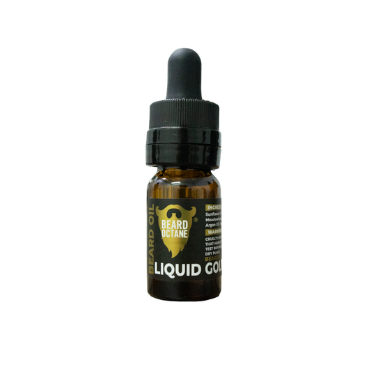 Liquid Gold Beard Oil - Frankincense & Oud - 10ml Sampler Size