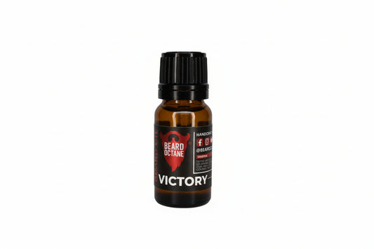 Victory Beard Oil - Ginger Yuzu, Labdanum & Fresh Ozone - 10ml sampler size - Beard Octane Australia